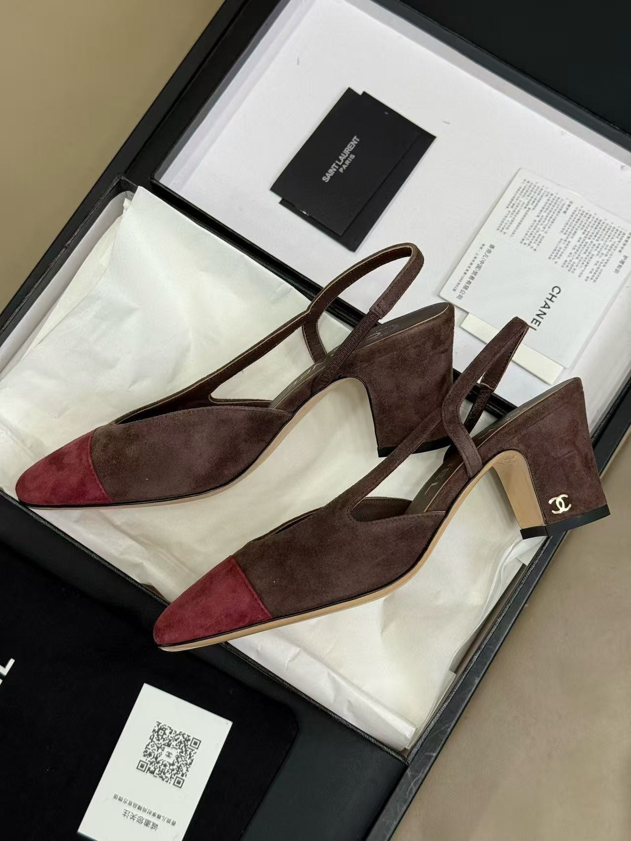 UA Chanel Slingbacks 6.5cm Heel