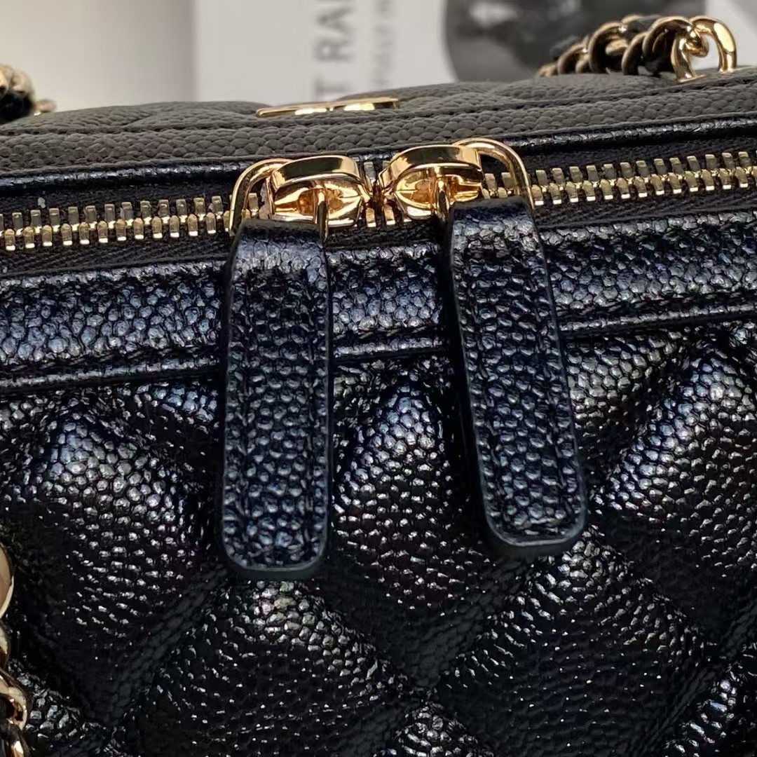 Chanel 25P Caviar Microchip Ap4515 11.5×18.5×11cm