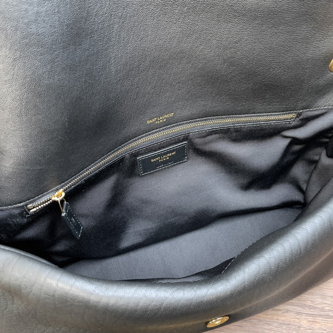 YSL Calypso large in grained 36x20x10cm