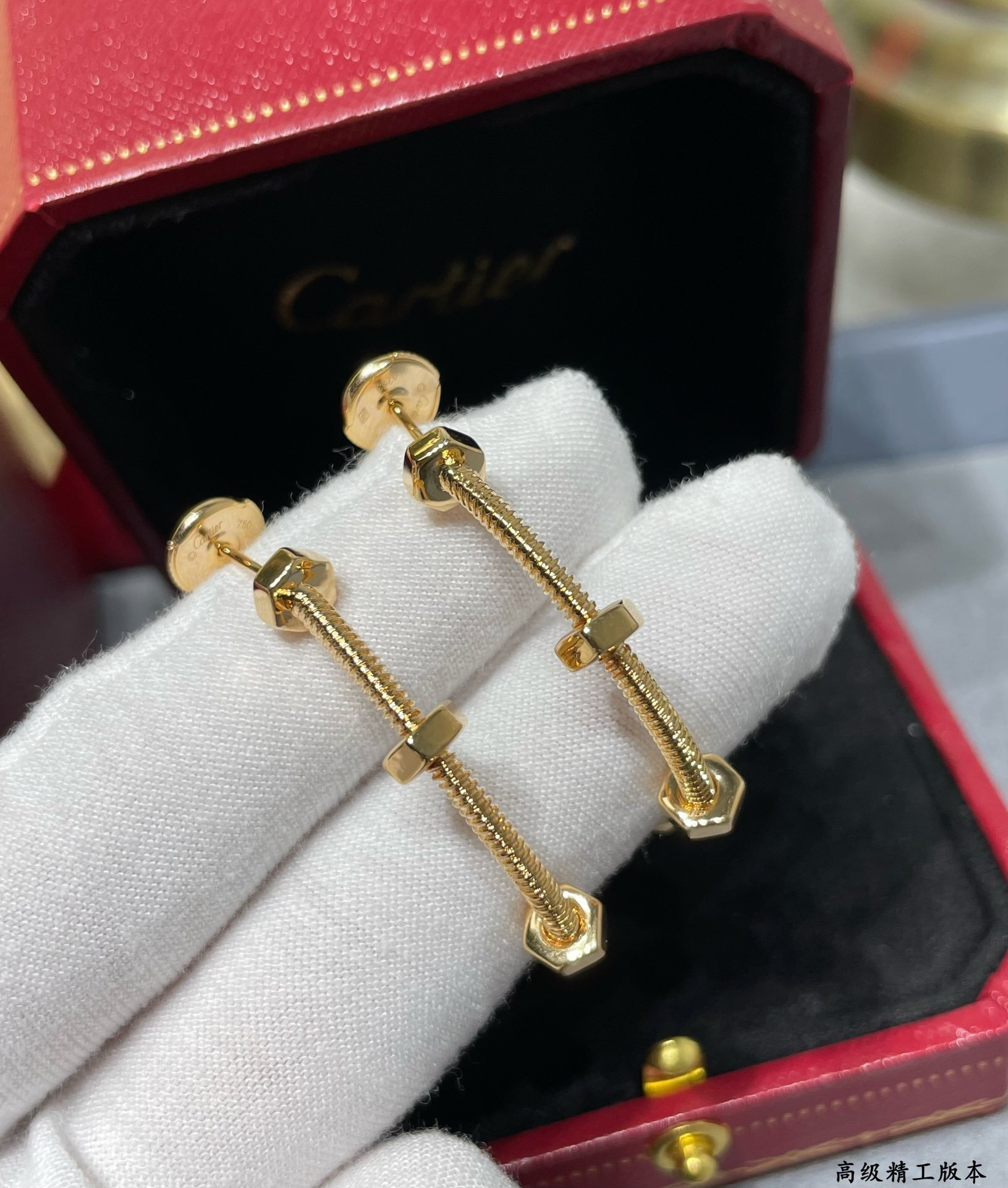 Cartier Screw Earrings