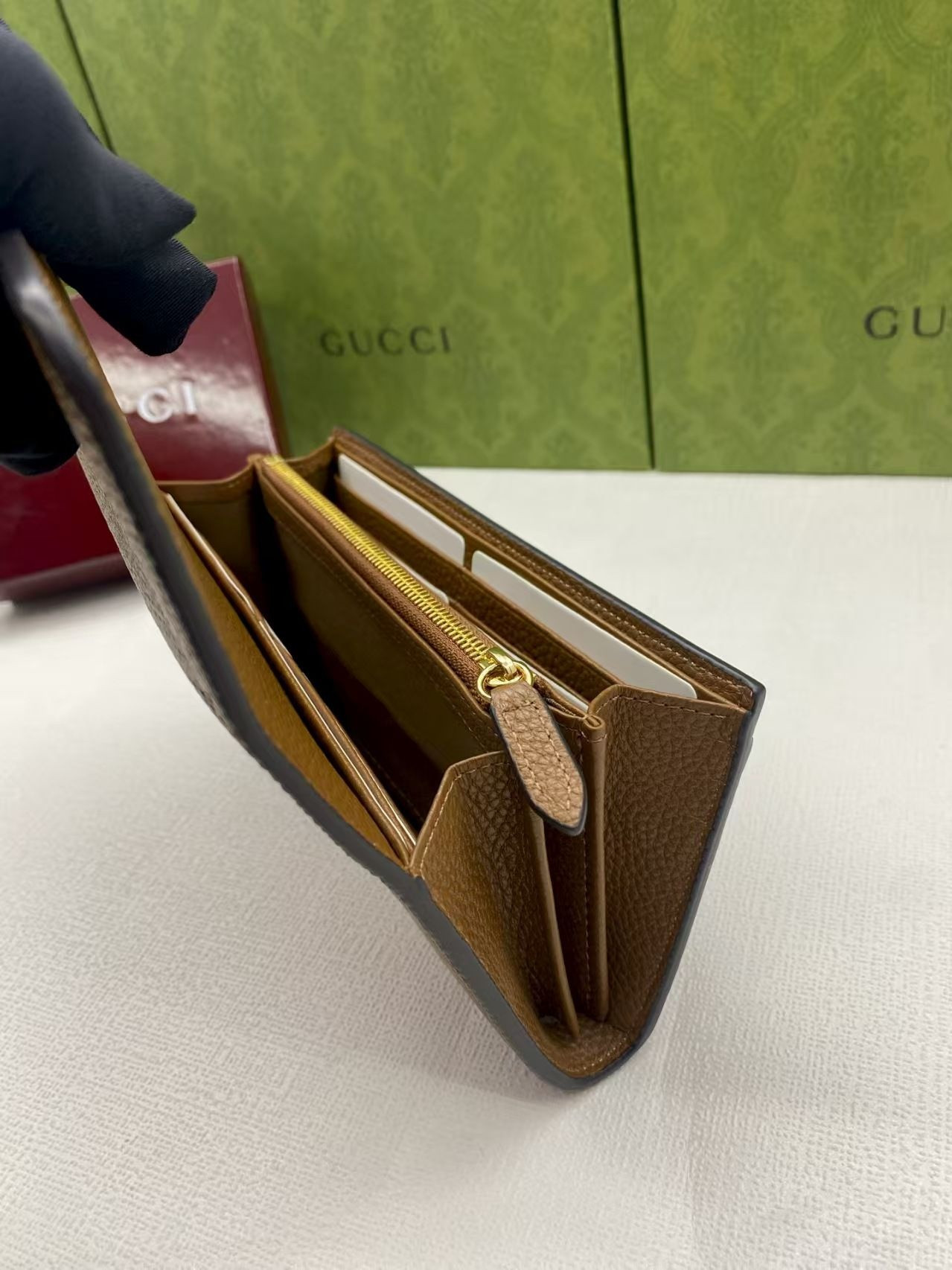Gucci Softbit continental wallet 19x10x3.5cm