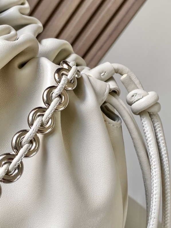 LOEWE Medium Flamenco purse in mellow nappa lambskin 30x10.5x20cm