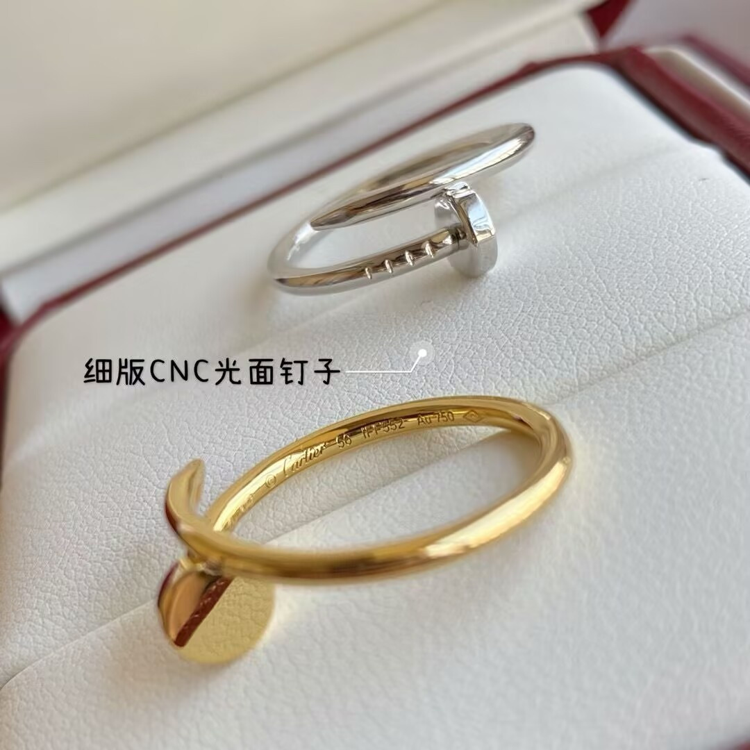 Cartier smooth nail Ring