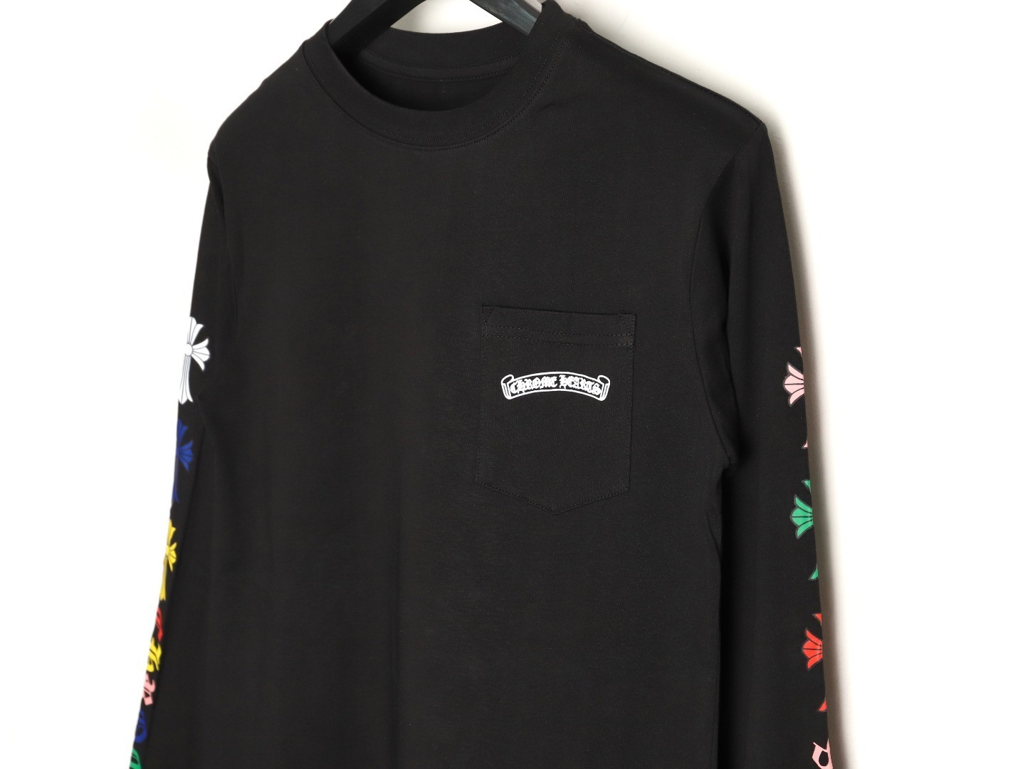 Ch*0me He**ts 25fw long-sleeved t-shirt