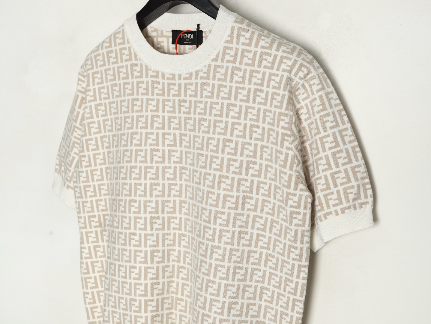 FENDI FD knitting Short-sleeved