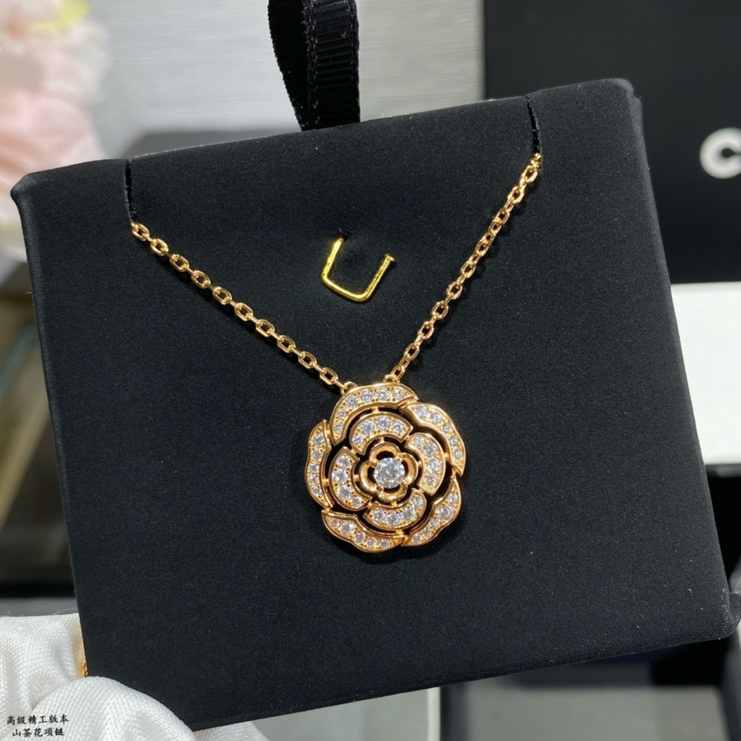 Chanel Camellia Necklace