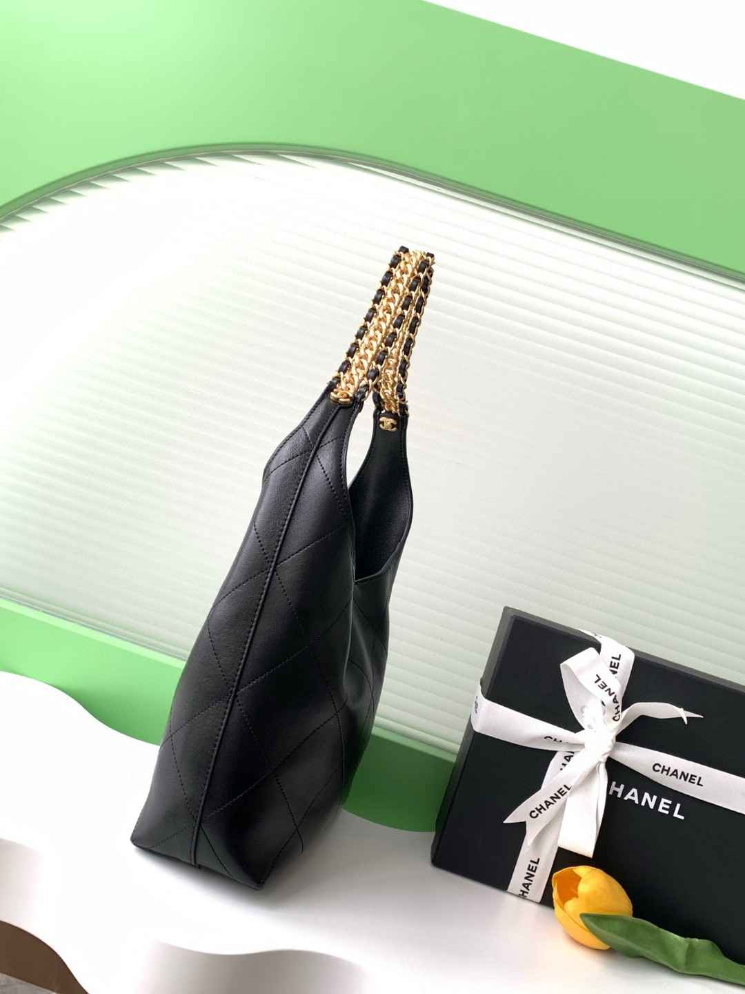 Chanel Hobo Bag AS5410 27x 23x 21cm