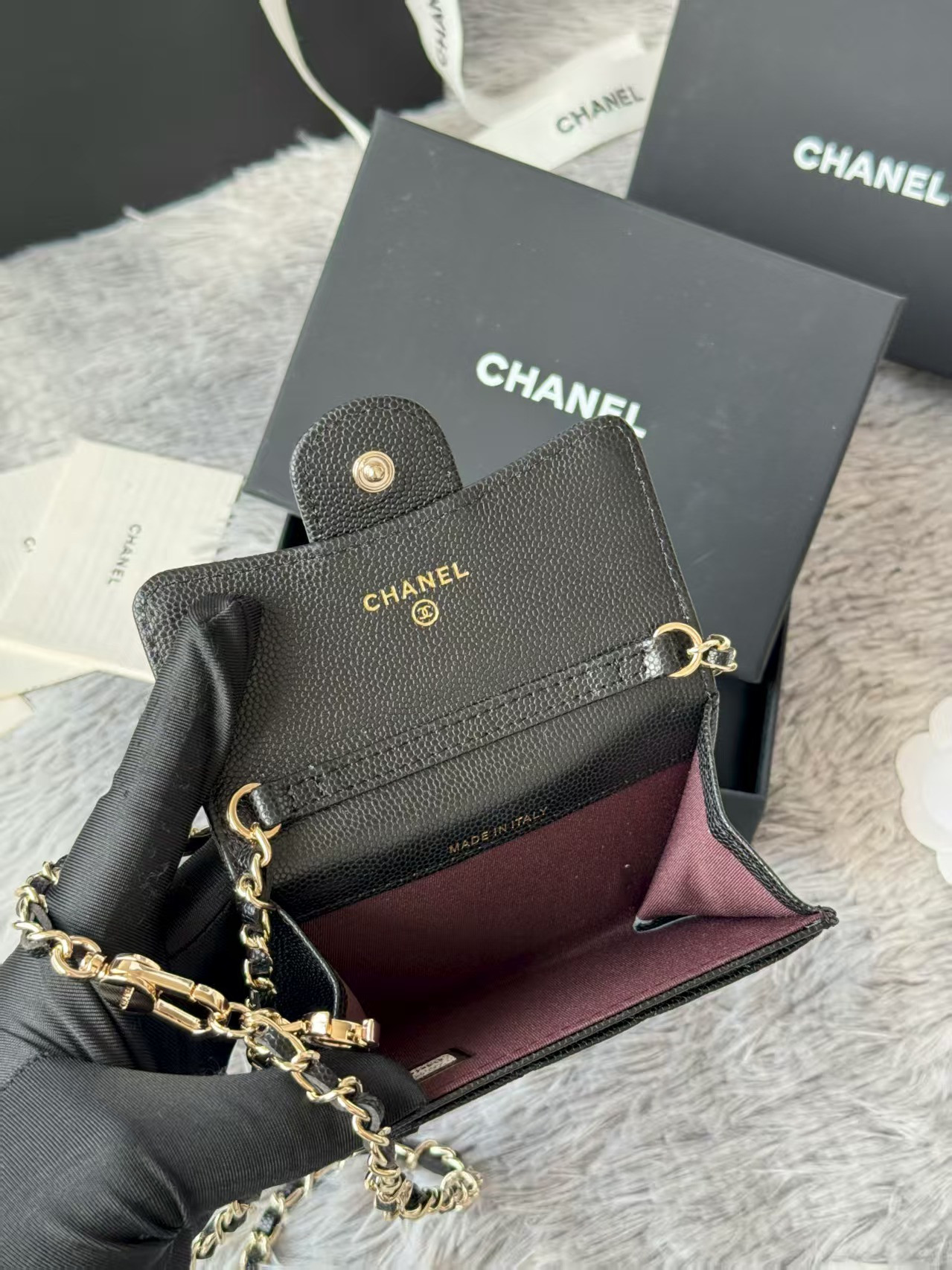 Chanel Wallet on Chain 11x7.5x2cm