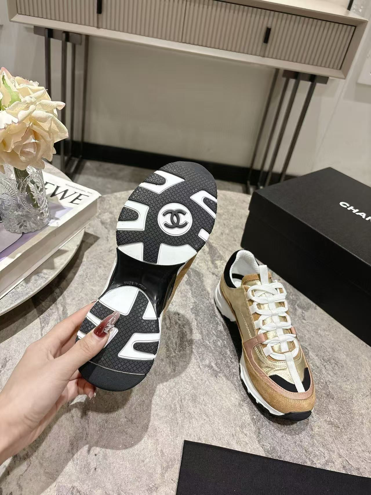 UA CHANEL SNEAKERS