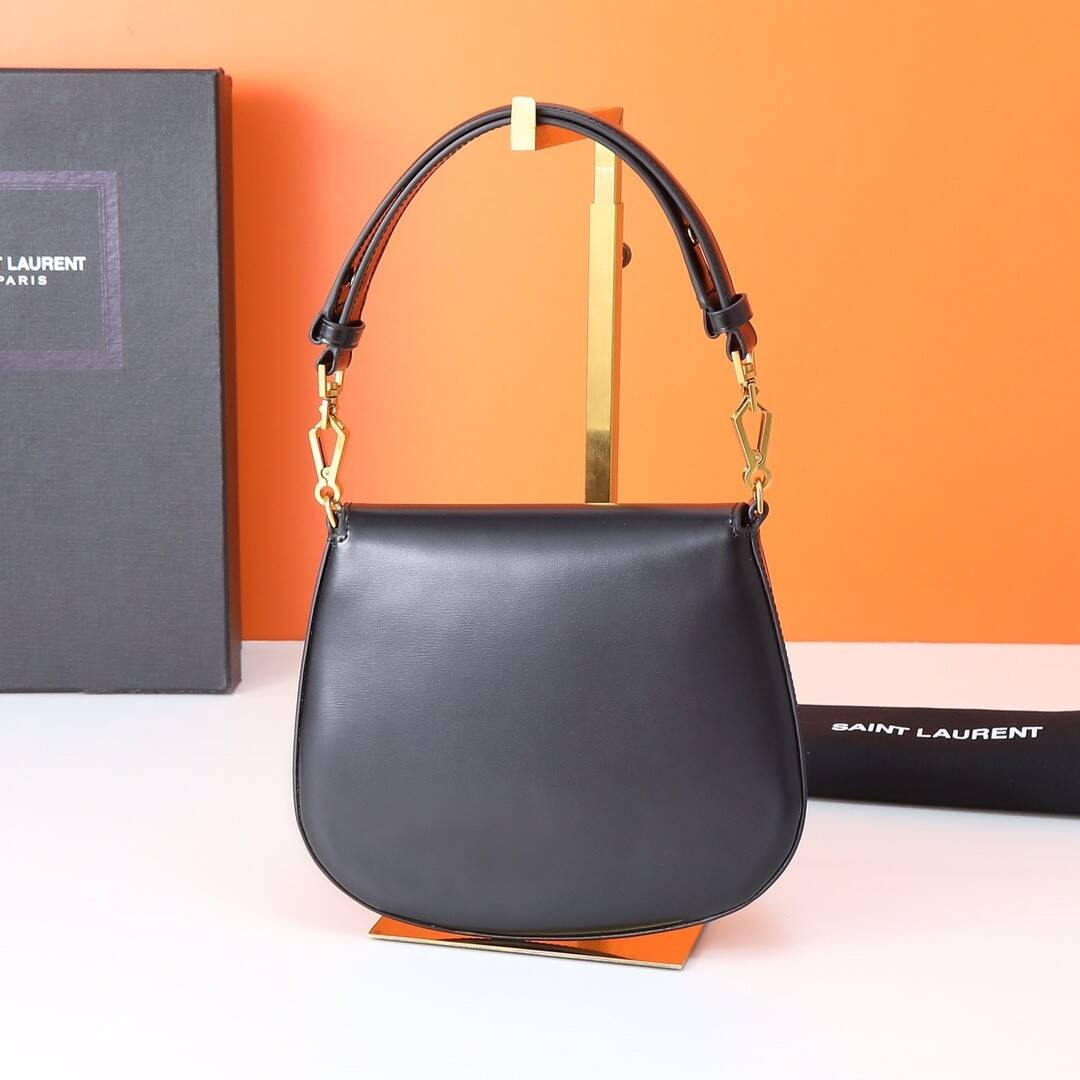 YSL VOLTAIRE TOP HANDLE in BOX SAINT LAURENT 17.5x21x8cm