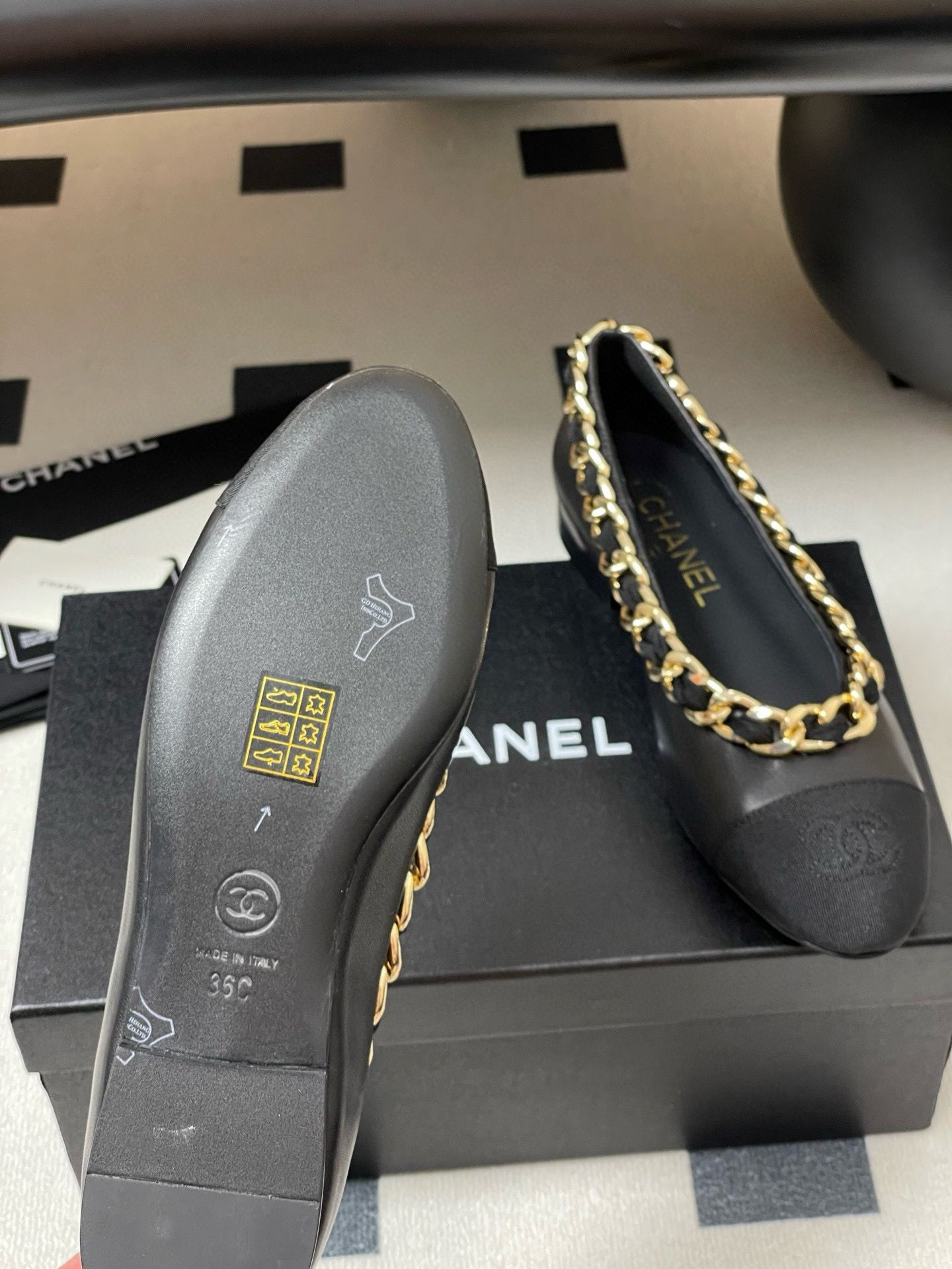 UA Chanel Ballet Flats