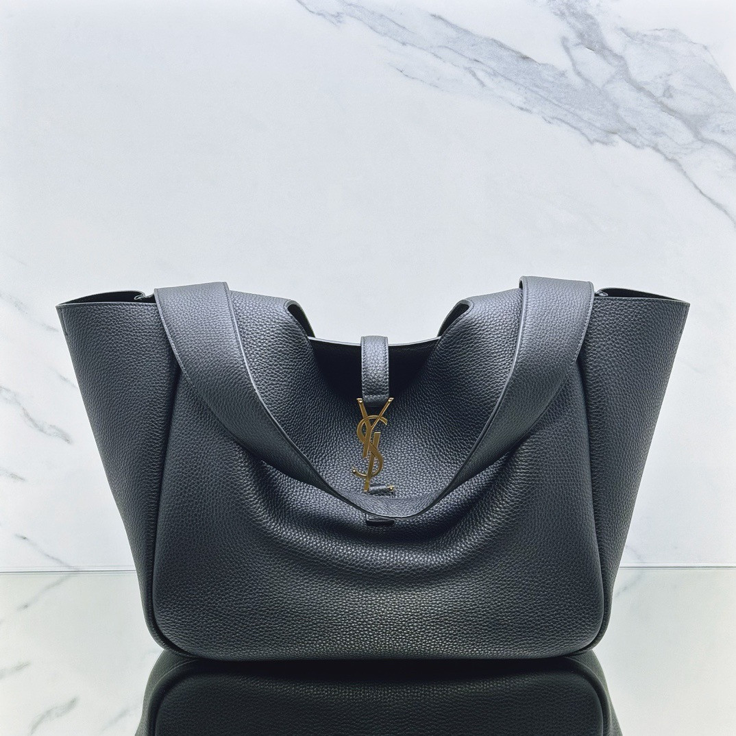 YSL LE 5 À 7 BEA in grained leather 50×28×18cm