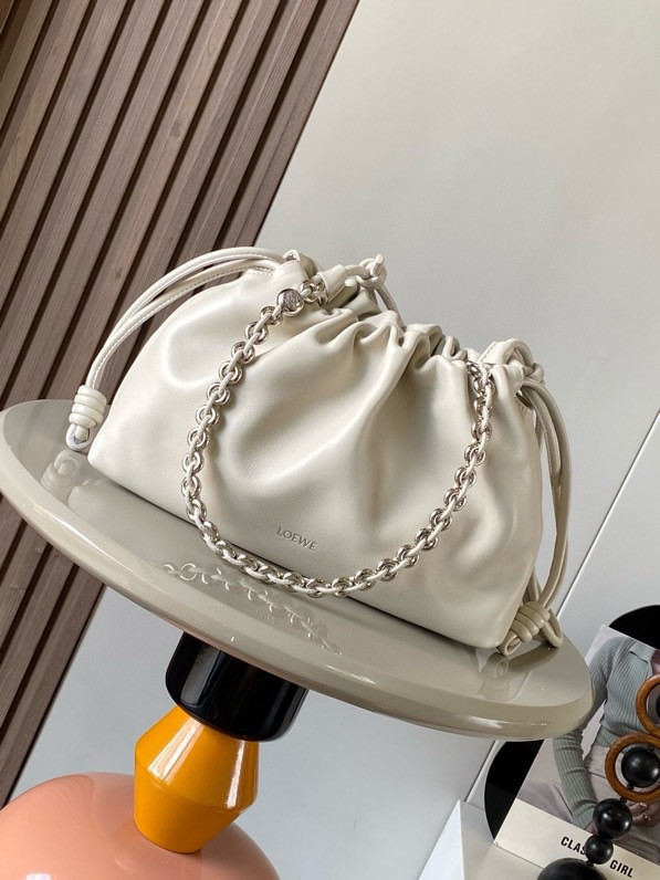 LOEWE Medium Flamenco purse in mellow nappa lambskin 30x10.5x20cm