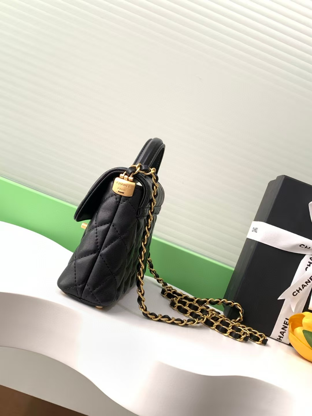 Chanel Flap Handle Bag 14x20x6cm