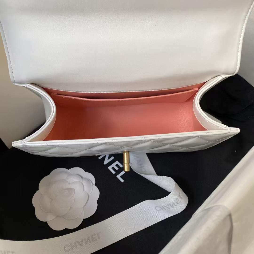 Chanel 24C Flap Bag AS2649 12x19x8cm