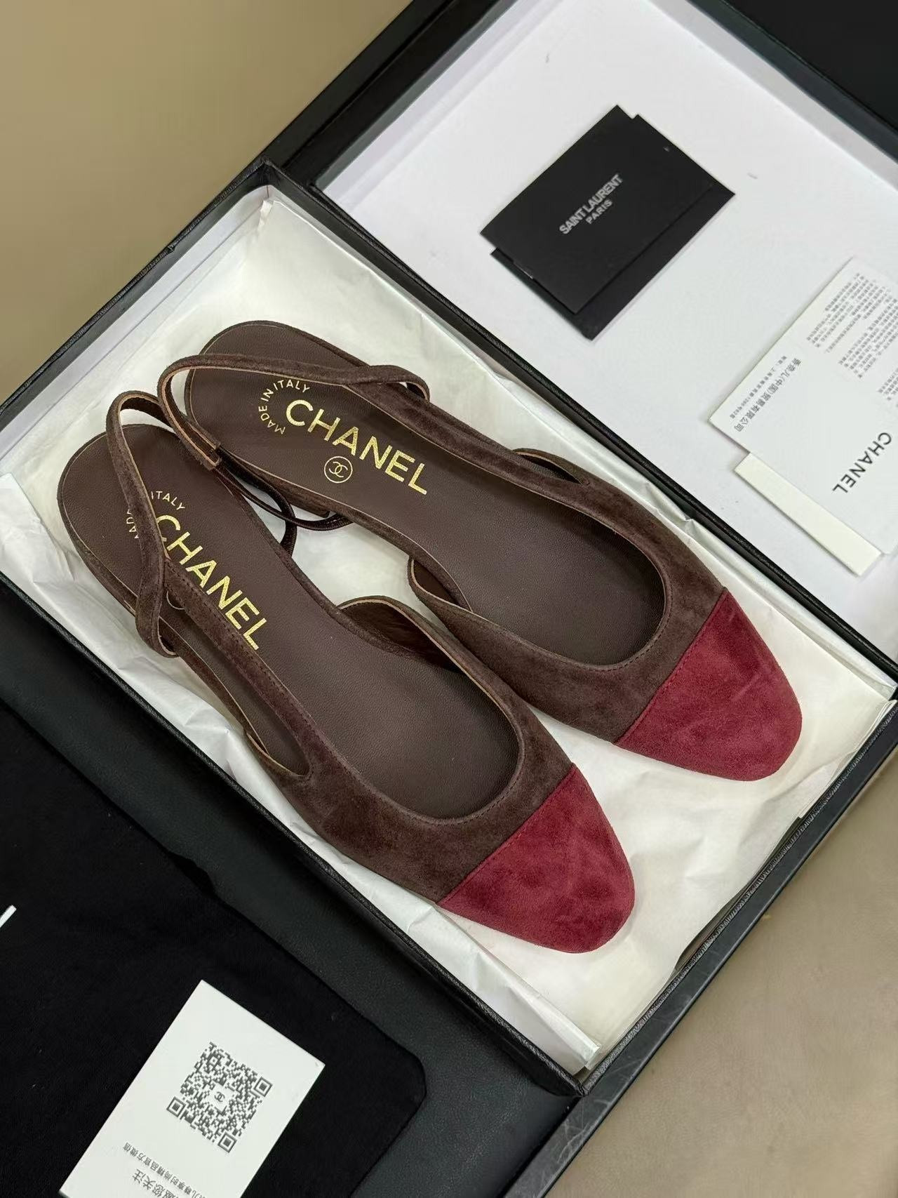 UA Chanel Slingbacks