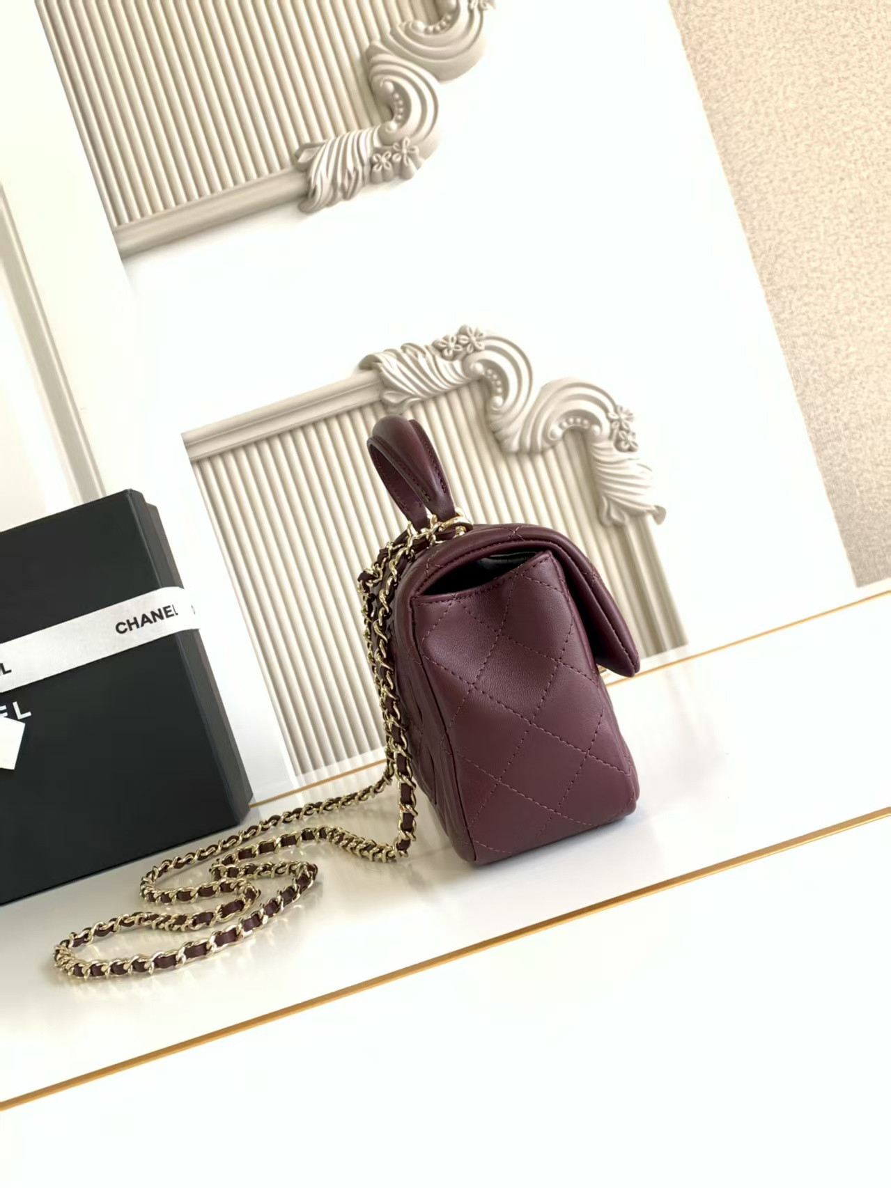 CHANEL Mini CF handle 20x12x6cm