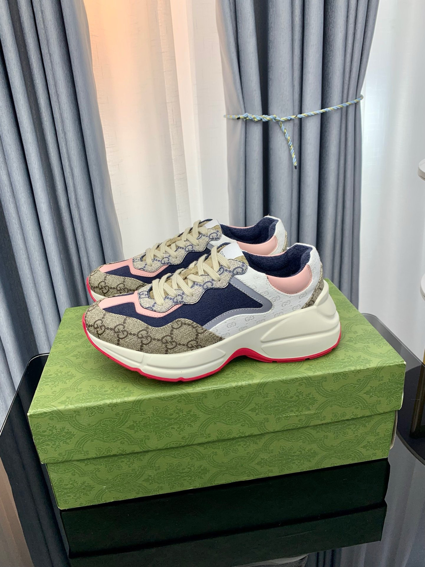 UA GUCCI GG Rhyton Sneaker