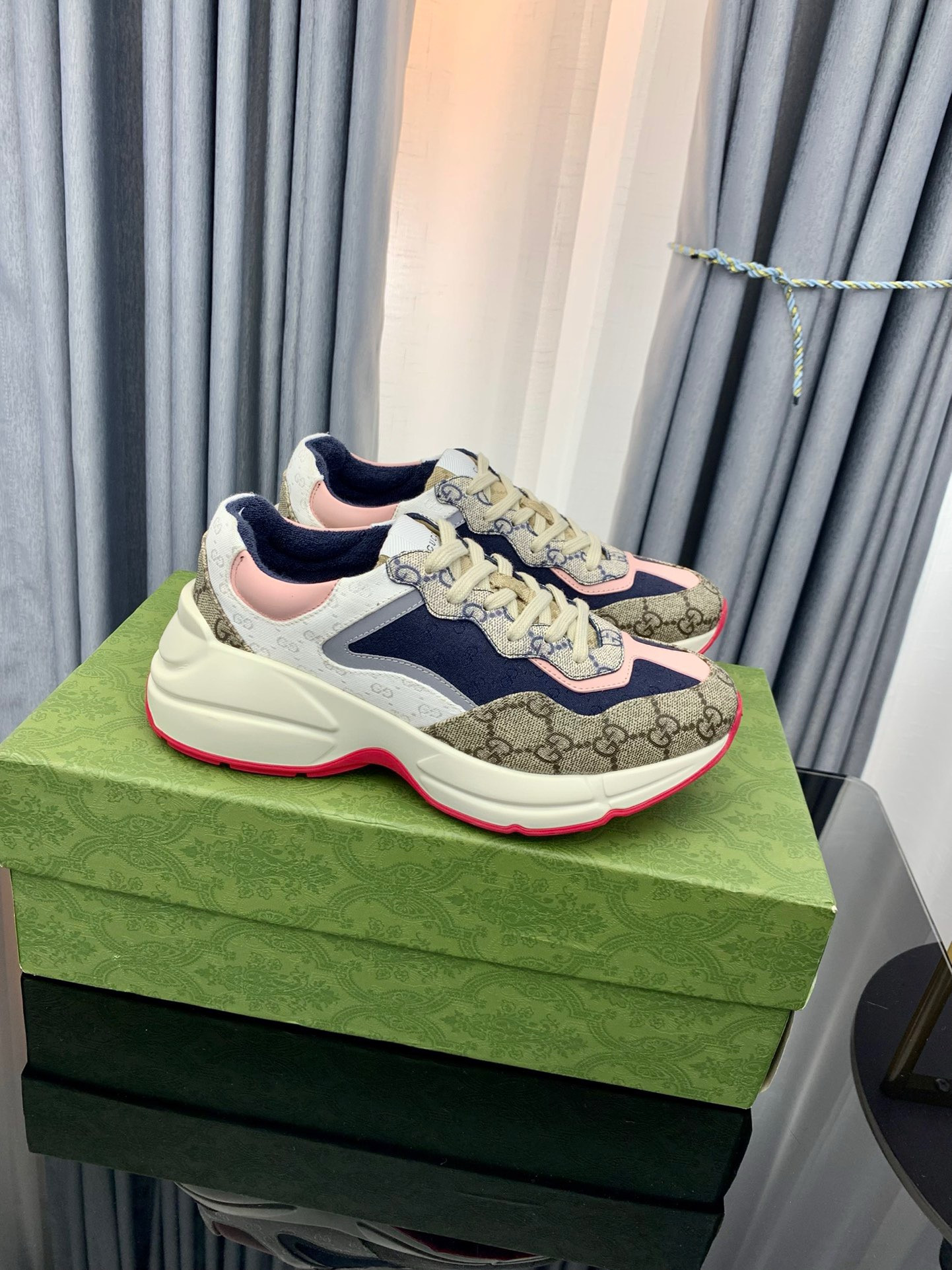 UA GUCCI GG Rhyton Sneaker