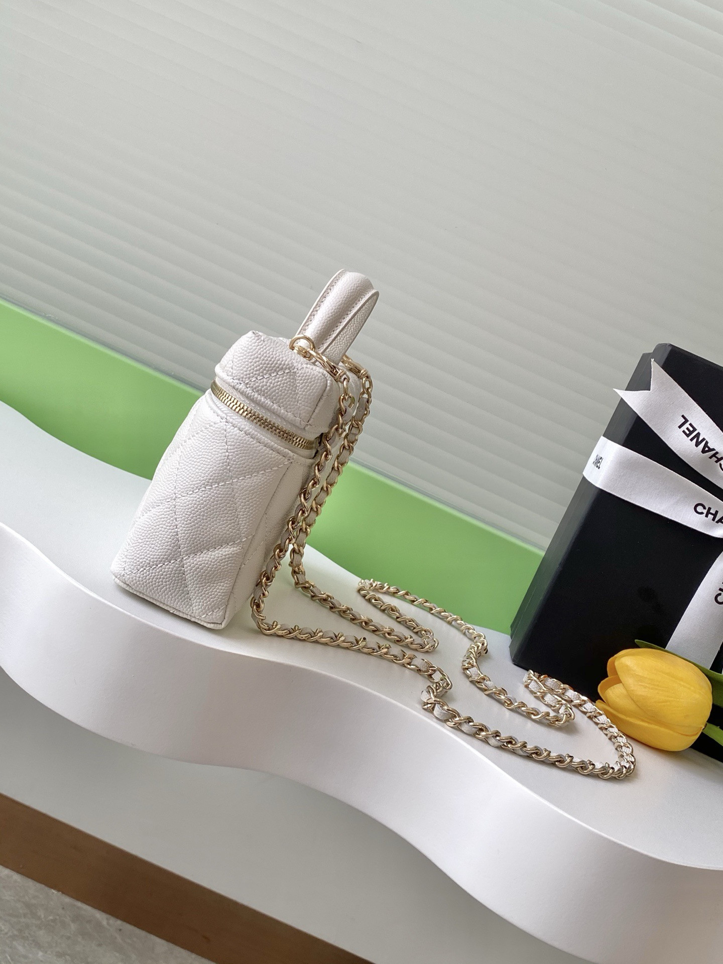 Chanel Long Vanity With Chain 25C AP4531 17×19.5×5cm