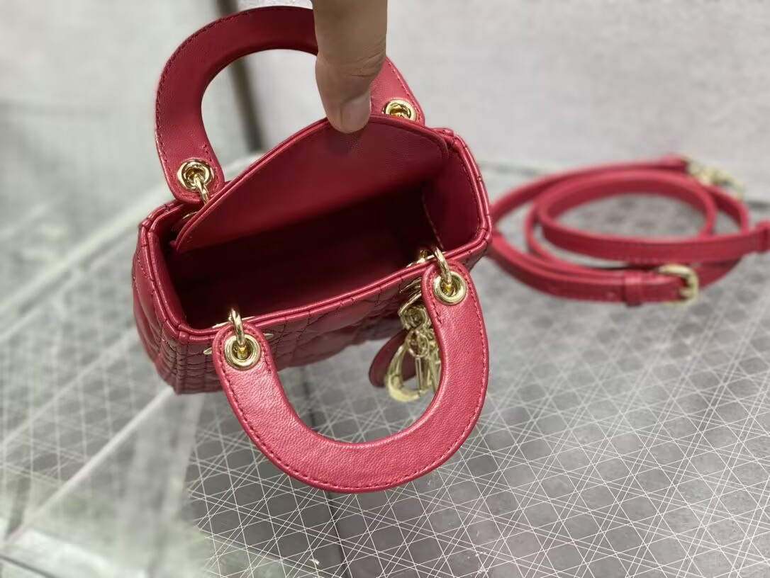 Dior Micro Lady Bag 12x10x5cm