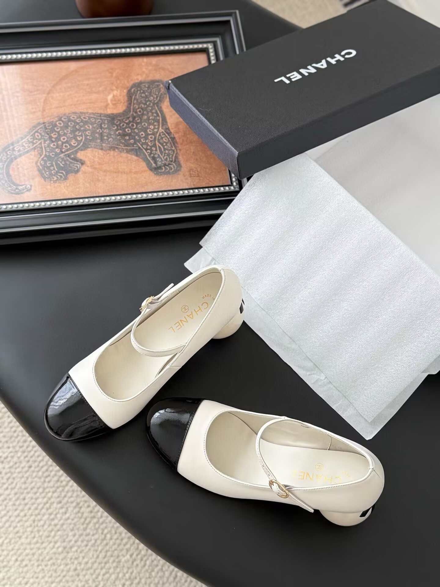 UA Chanel Mary Janes