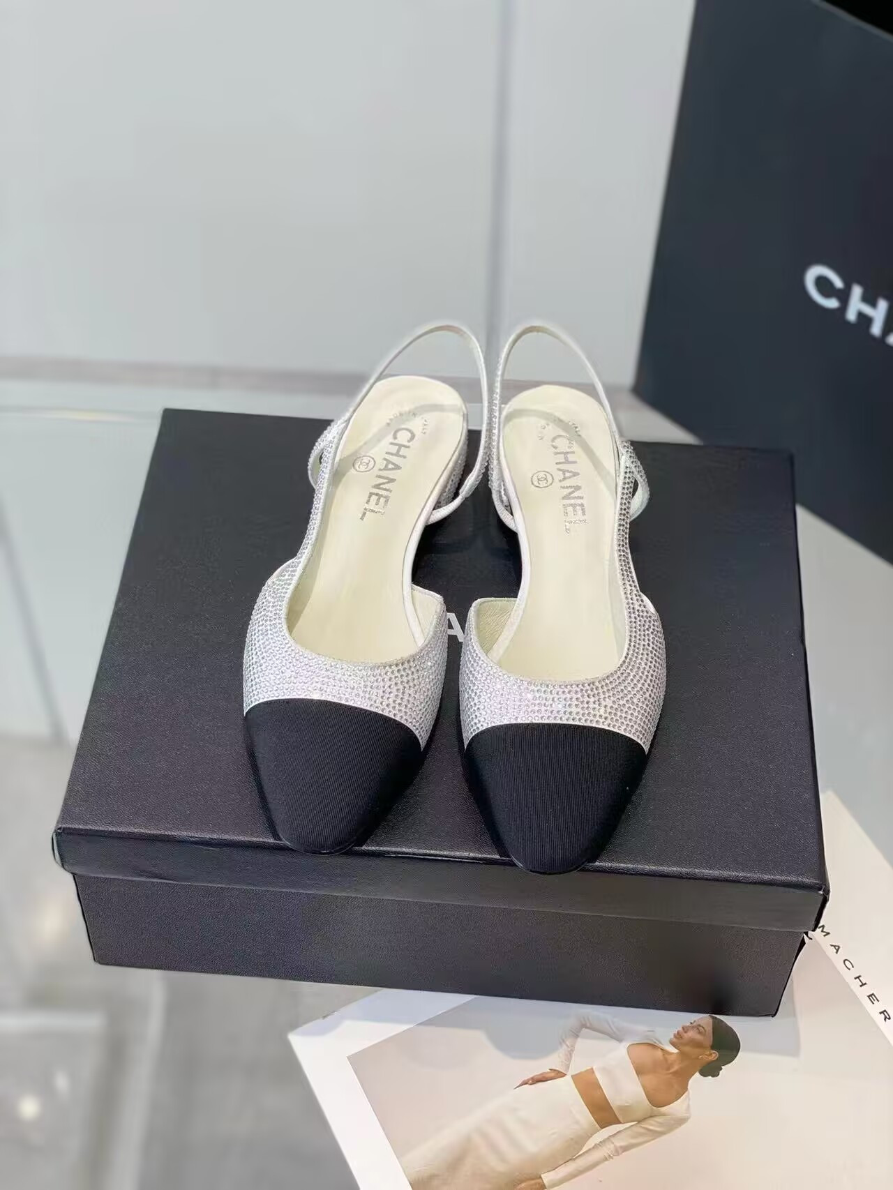 UA CHANEL SLINGBACKS