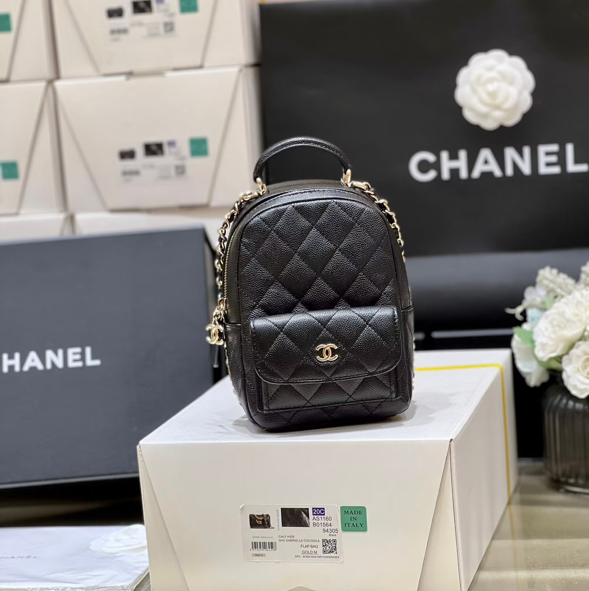 Chanel Mini Backpack 18×13×9cm