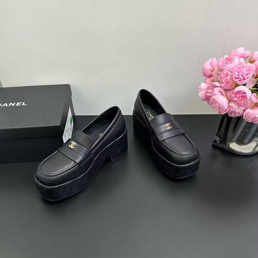 UA Chanel Moccasins