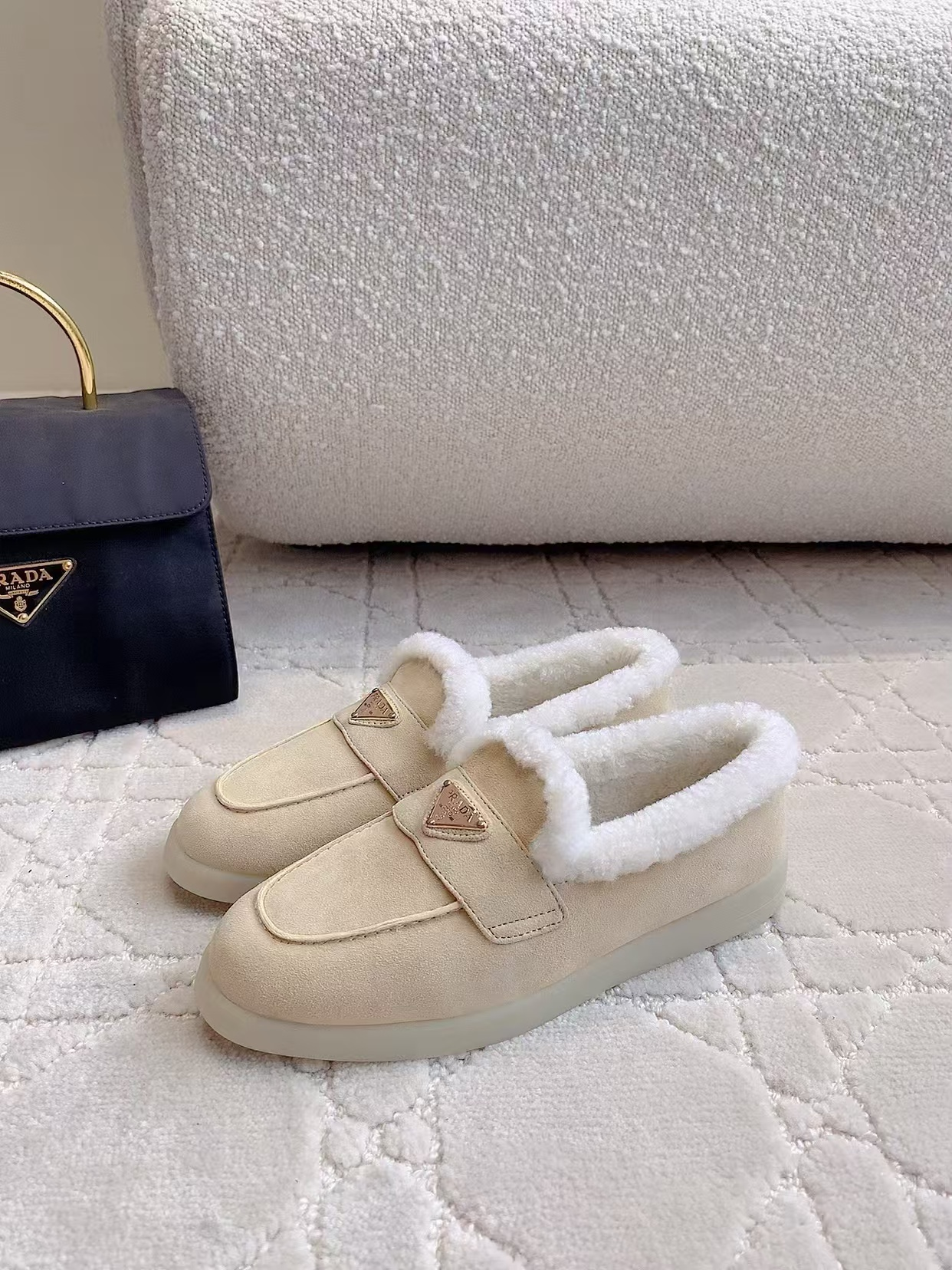 UA Prada Suede Slides