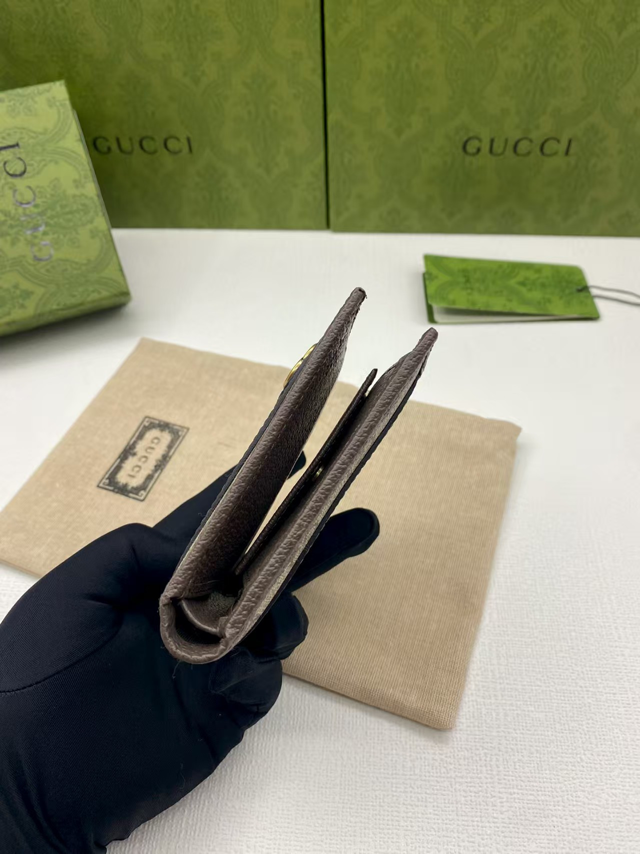 Gucci GG Card Case Wallet