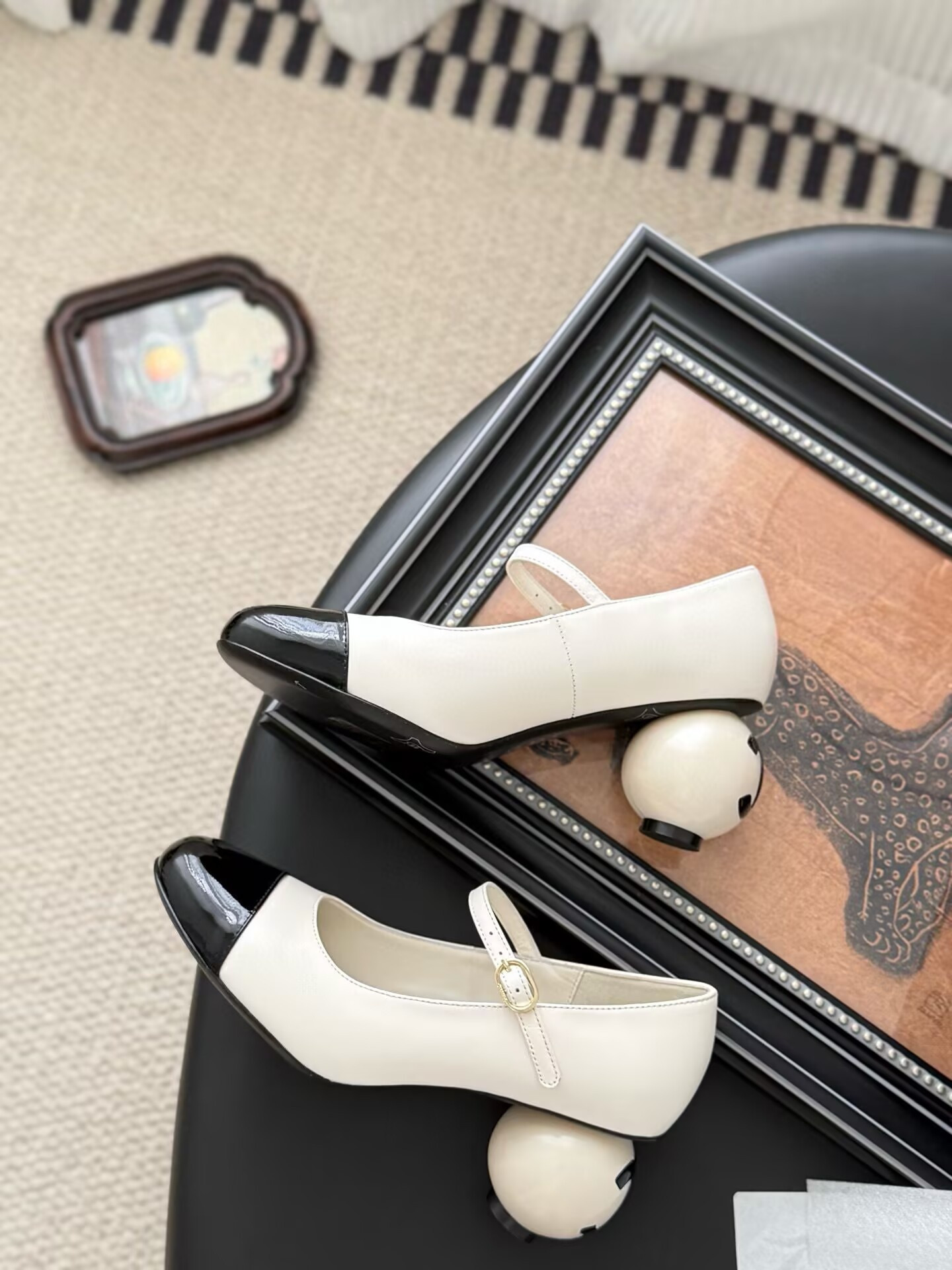 UA Chanel Mary Janes