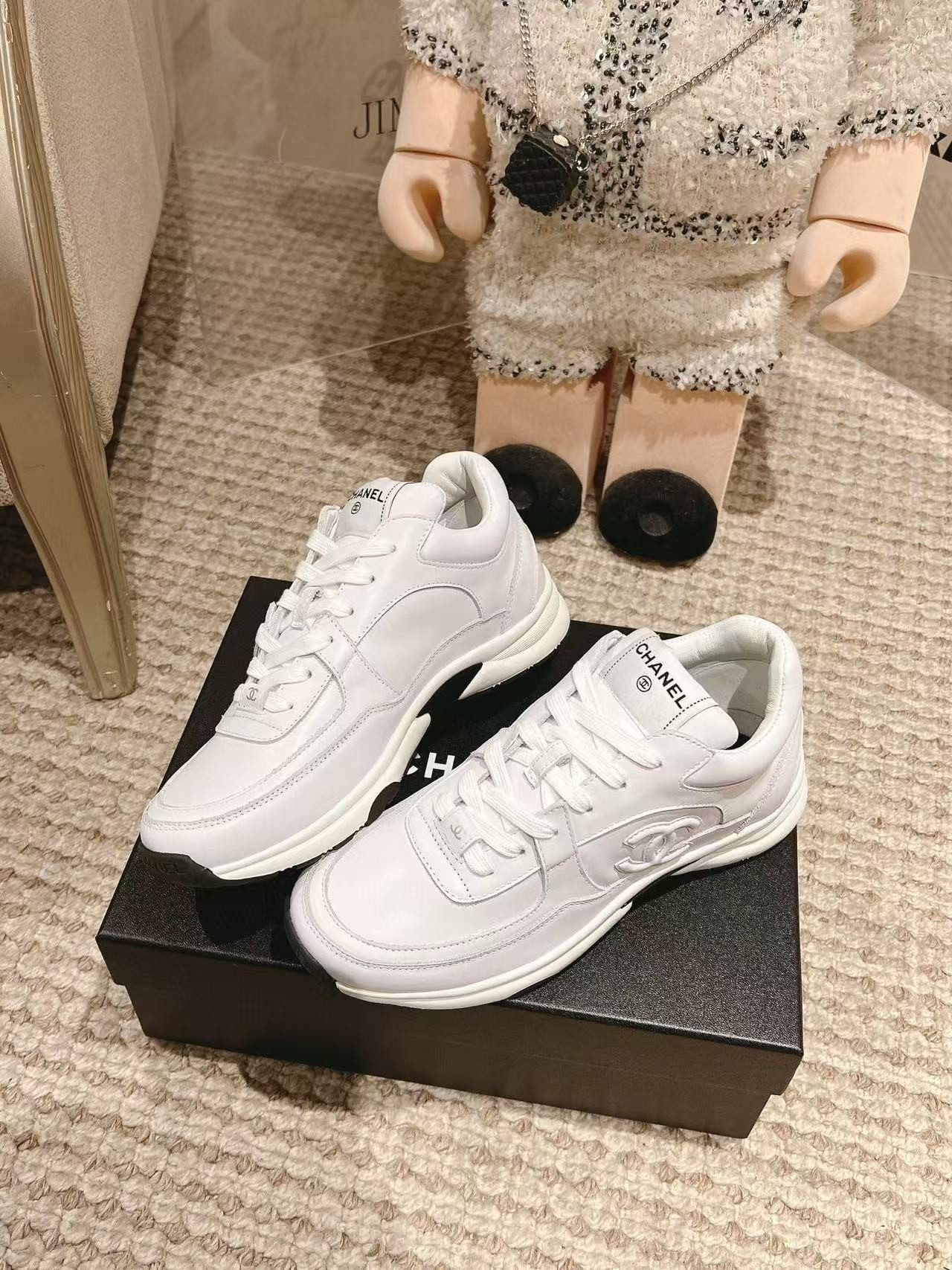UA CHANEL SNEAKERS Fabric