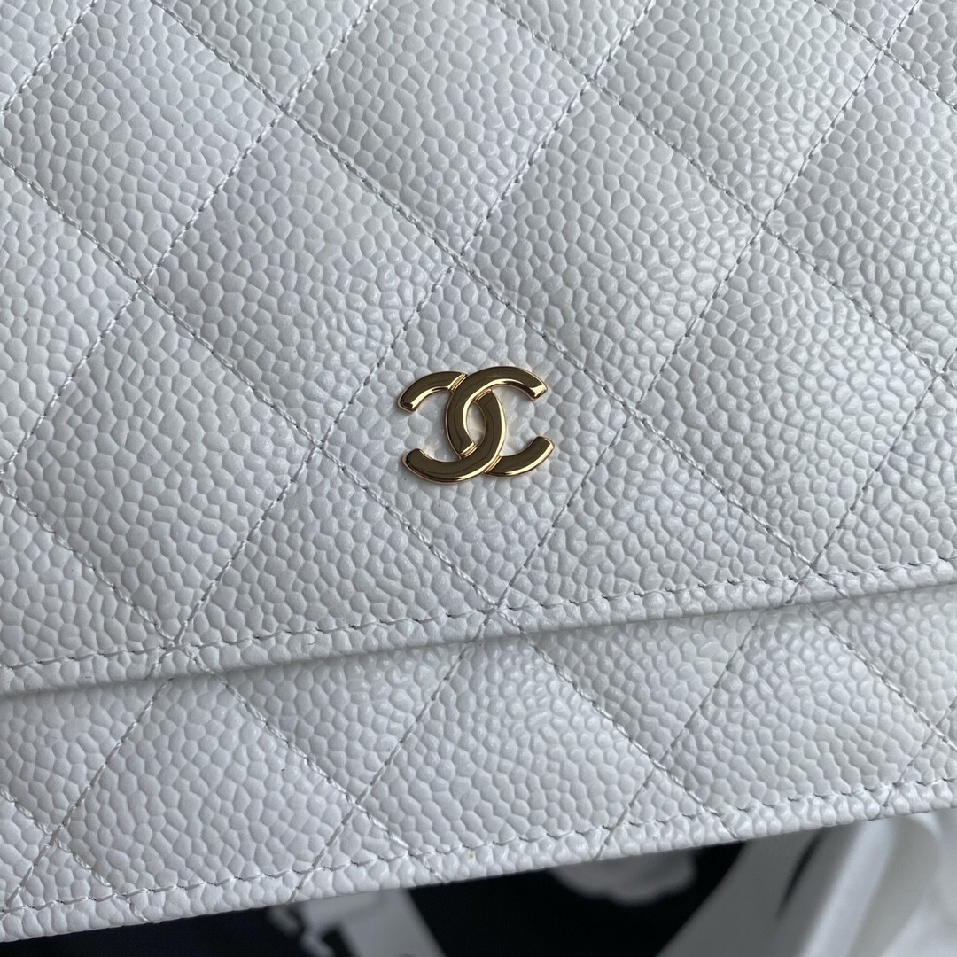 CHANEL WOC CLASSIC WALLET ON CHAIN 12.3x19.2x3.5cm