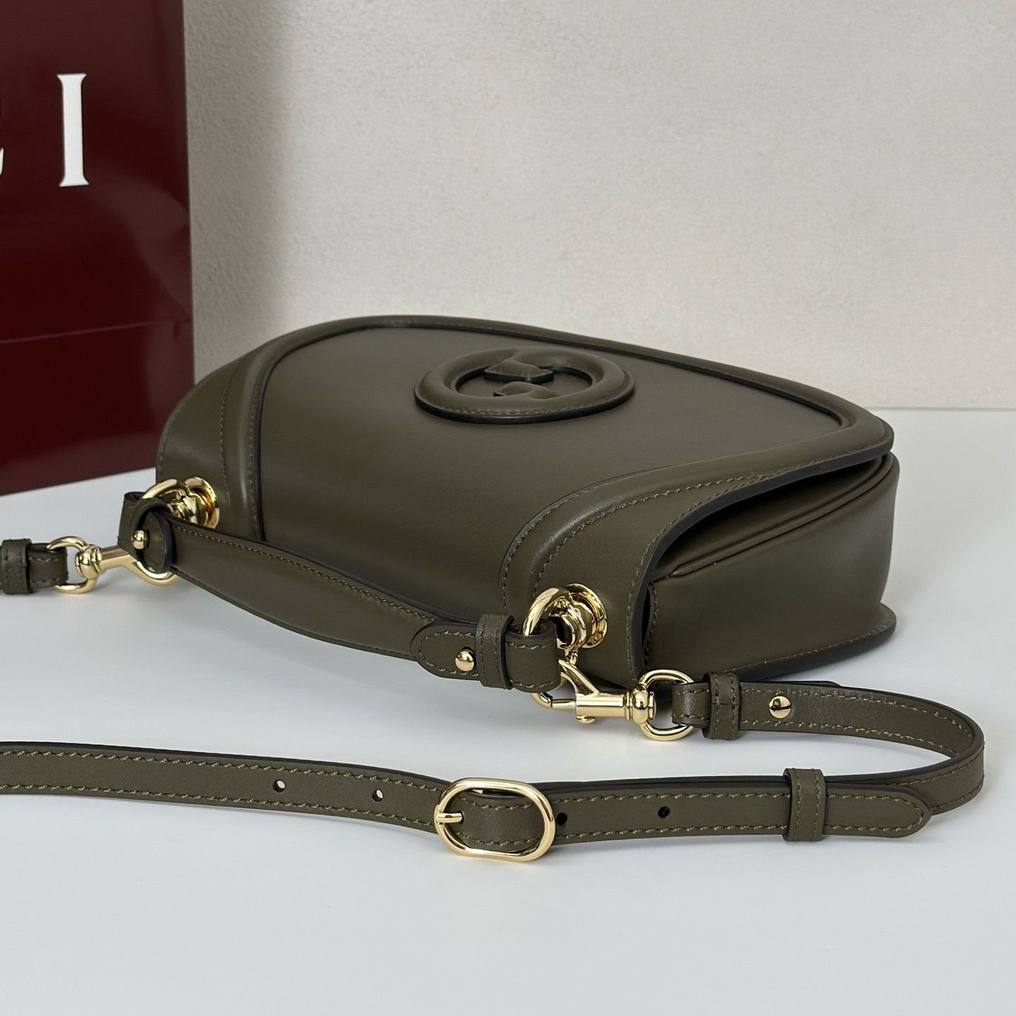 GUCCI BLONDIE Medium TOP HANDLE BAG 27x17x7cm