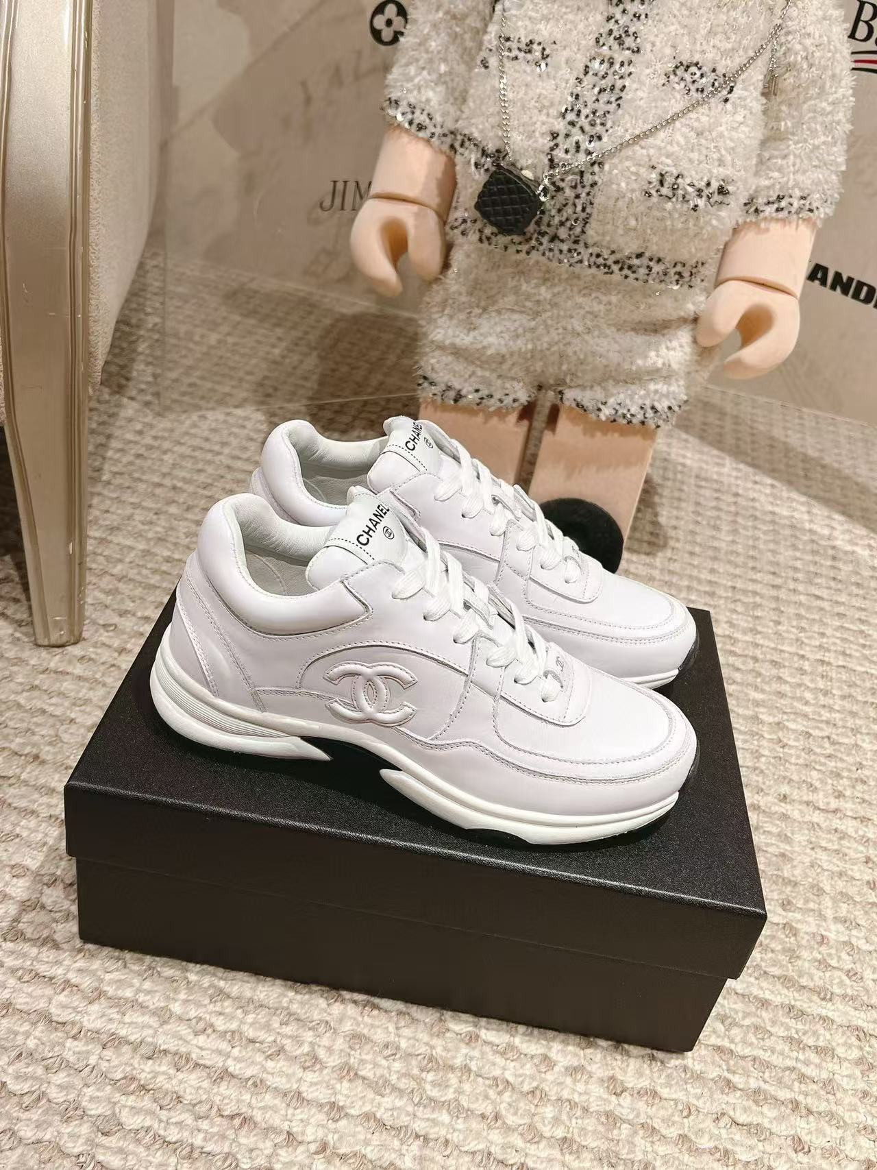 UA CHANEL SNEAKERS Fabric