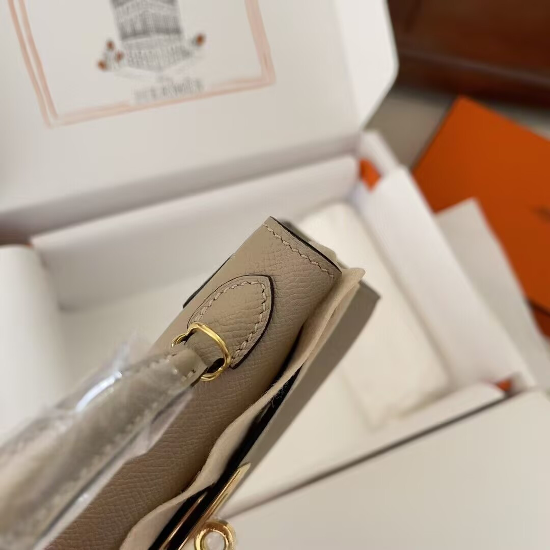 Hermes Epsom Handmade Kelly Mini 19