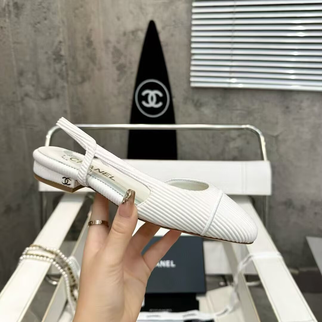 UA CHANEL SLINGBACKS FLAT