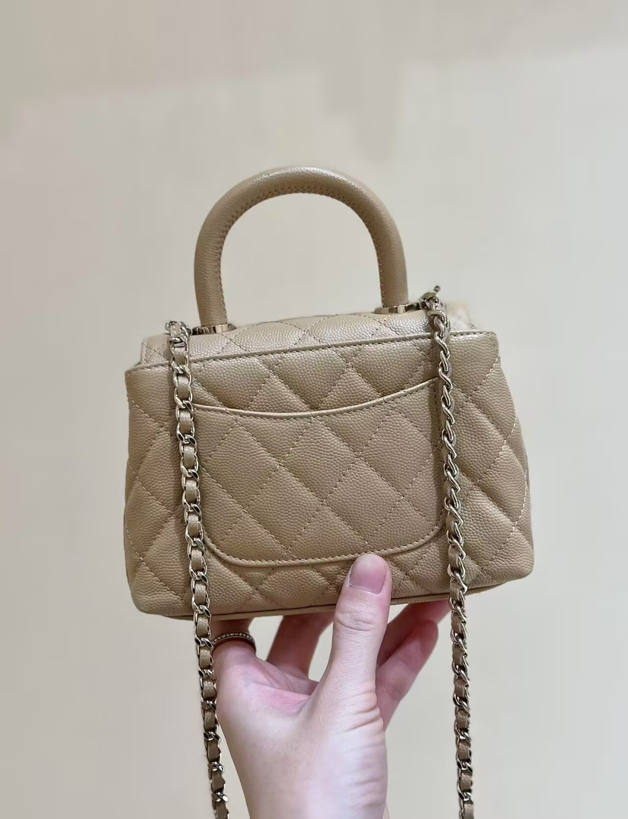 Chanel coco handle nano 11.5x14.5x5.5cm