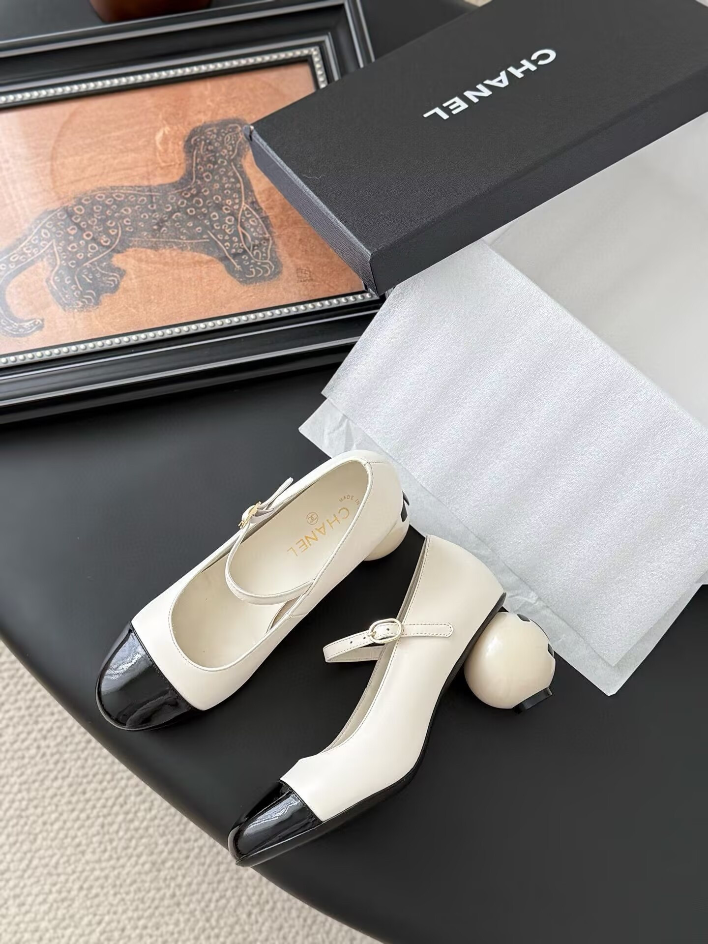 UA Chanel Mary Janes