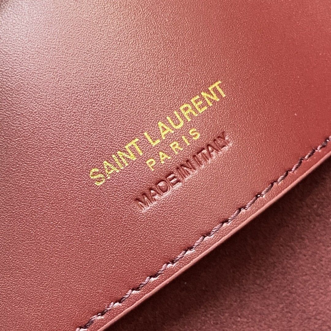 YSL LE 37 In Shiny Leather 26x20x12cm
