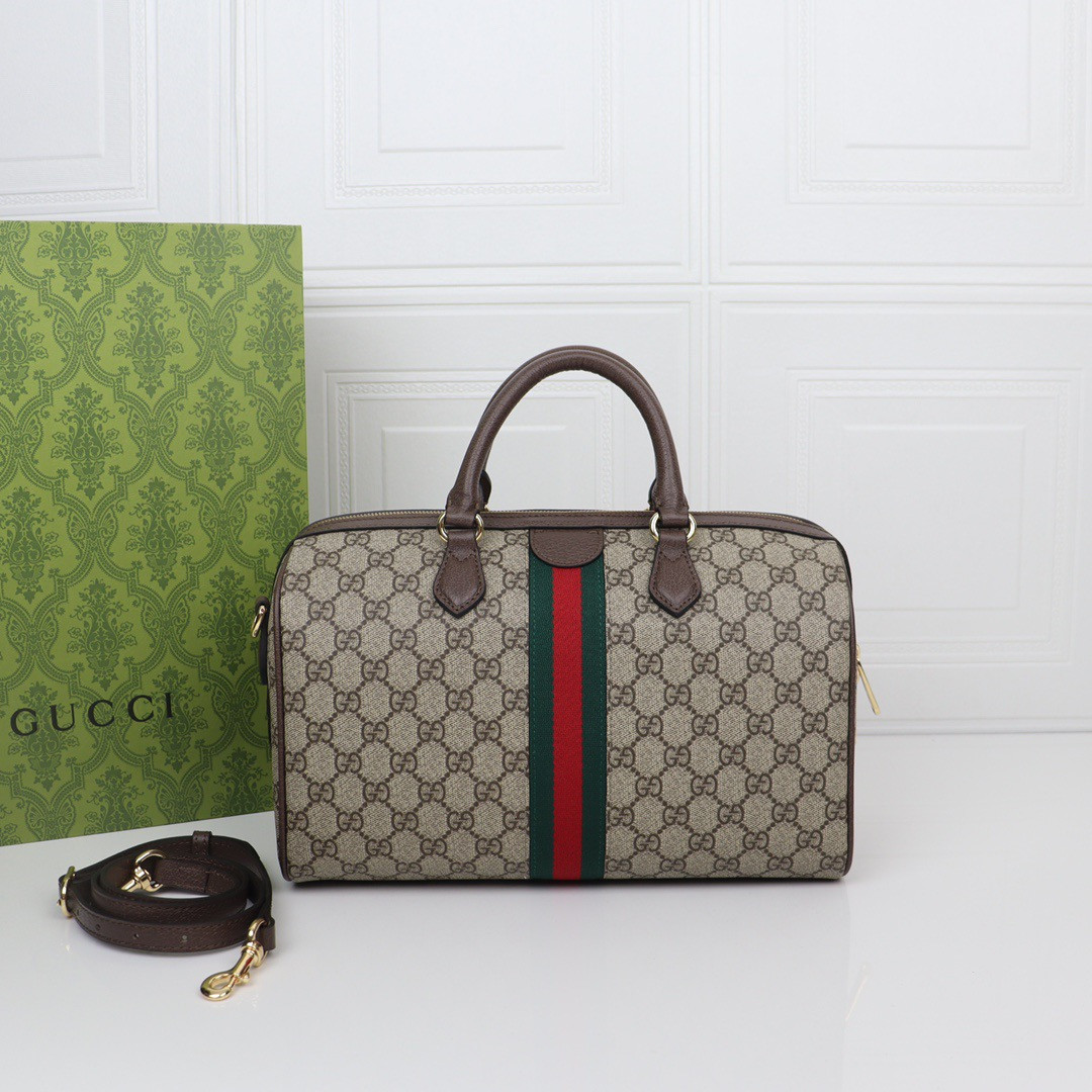 GUCCI Ophidia medium top handle bag 31X20X16cm