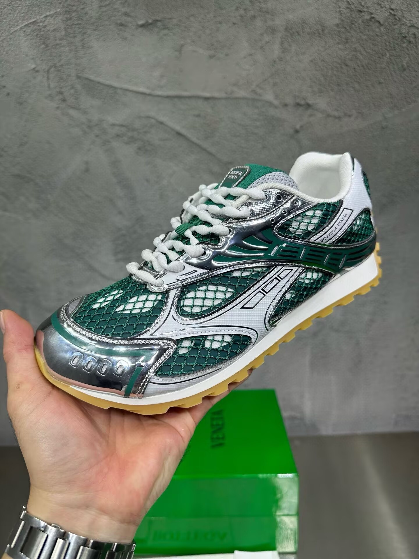 UA Bottega Veneta Orbit Sneaker