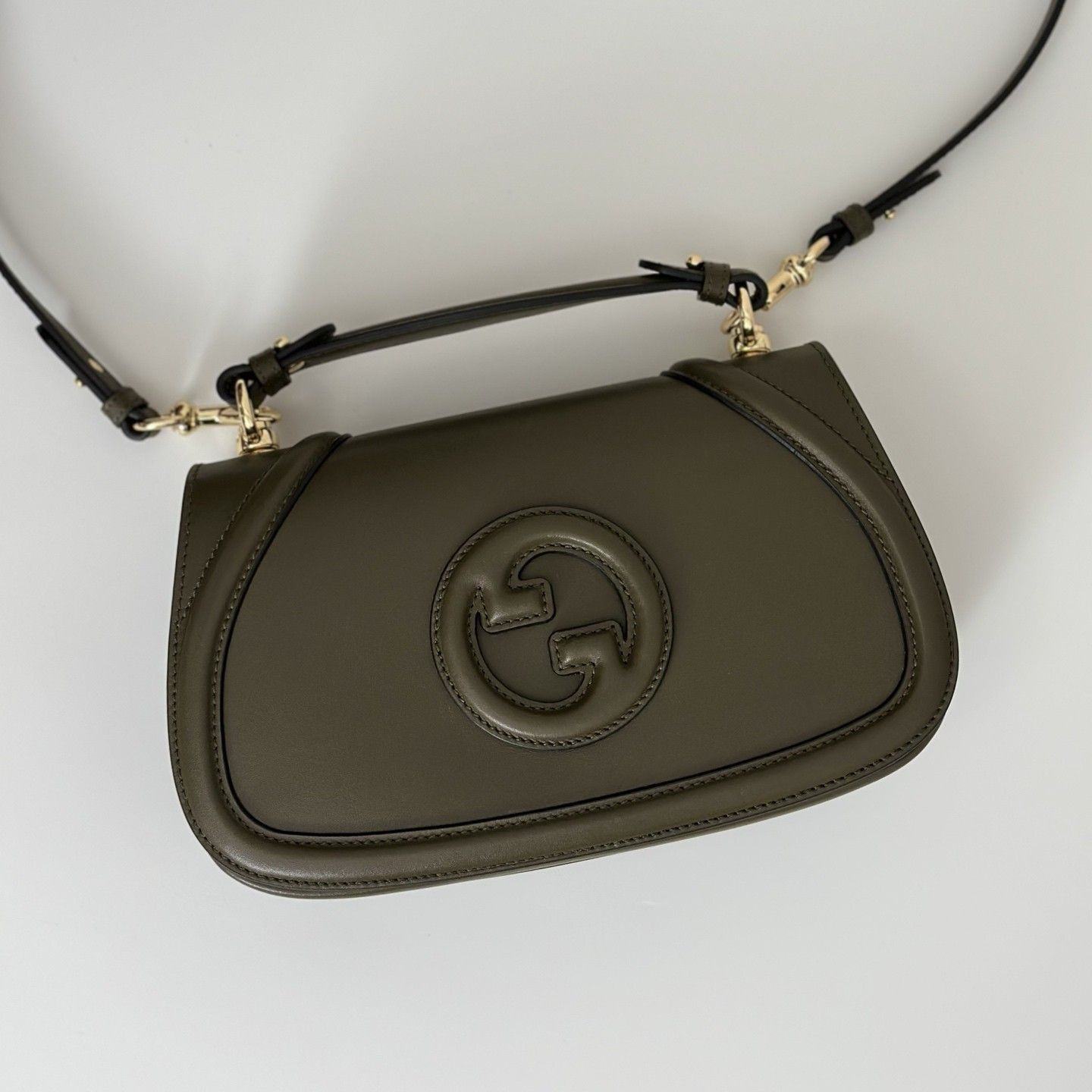 GUCCI BLONDIE Medium TOP HANDLE BAG 27x17x7cm