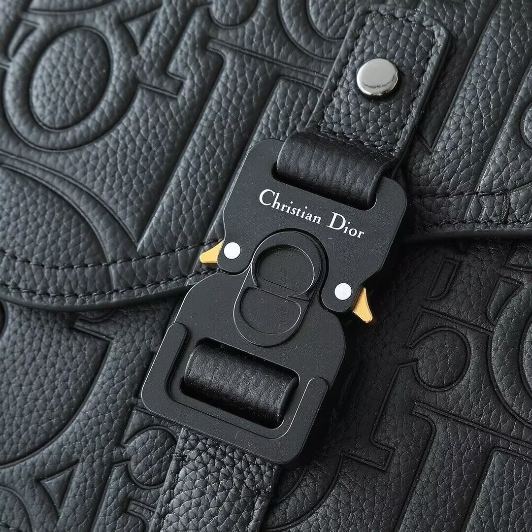 Dior Small Saddle Messenger Bag With Flap 23x18x6cm