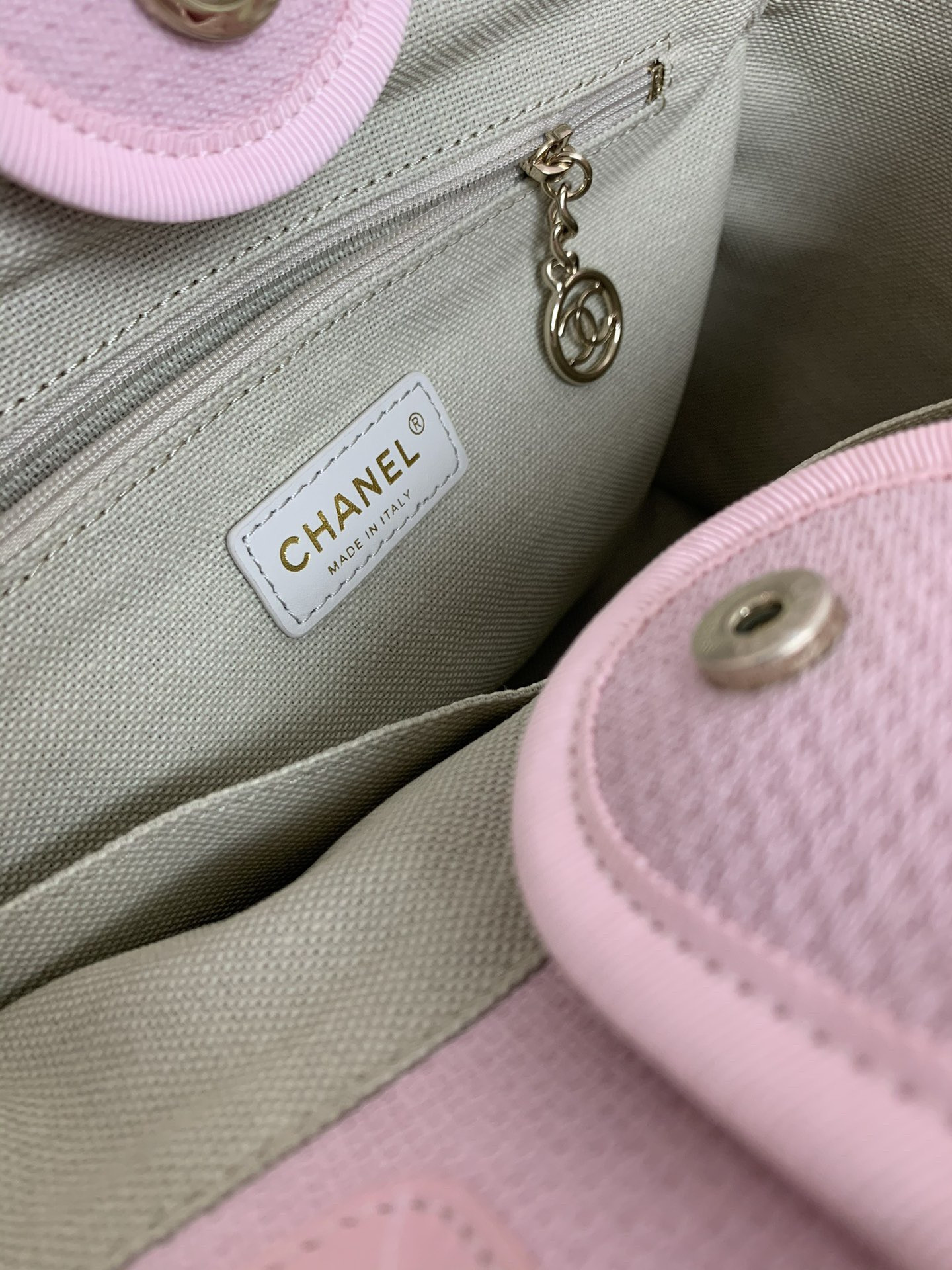Chanel Deauville Tote Shopping Bag 39x13x22cm