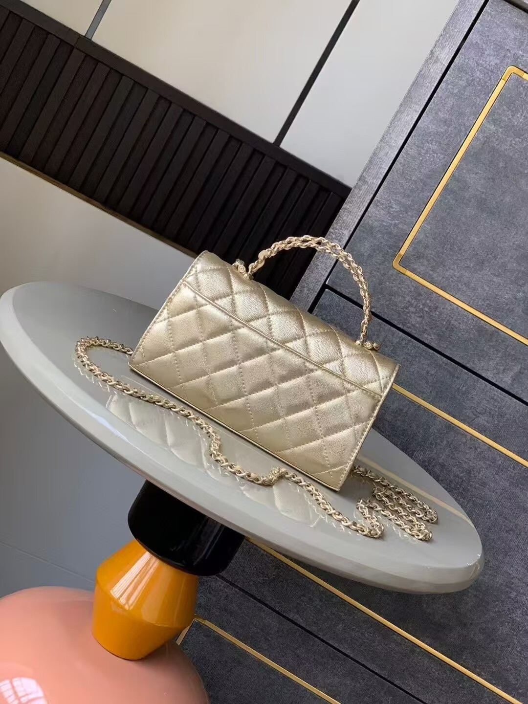 CHANEL Kelly 23P 19x10x4.5cm