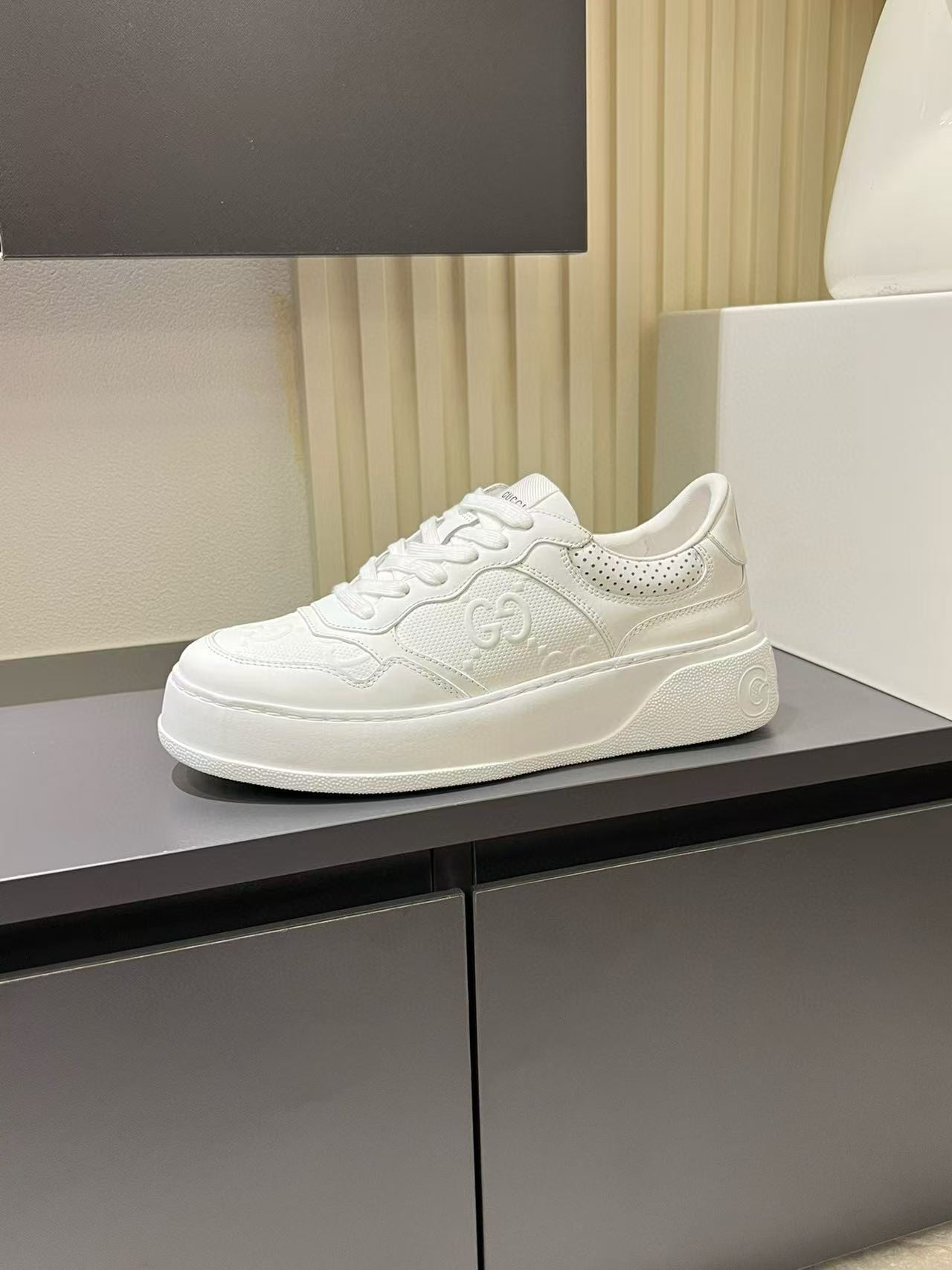 UA Gucci GG Embossed Sneakers