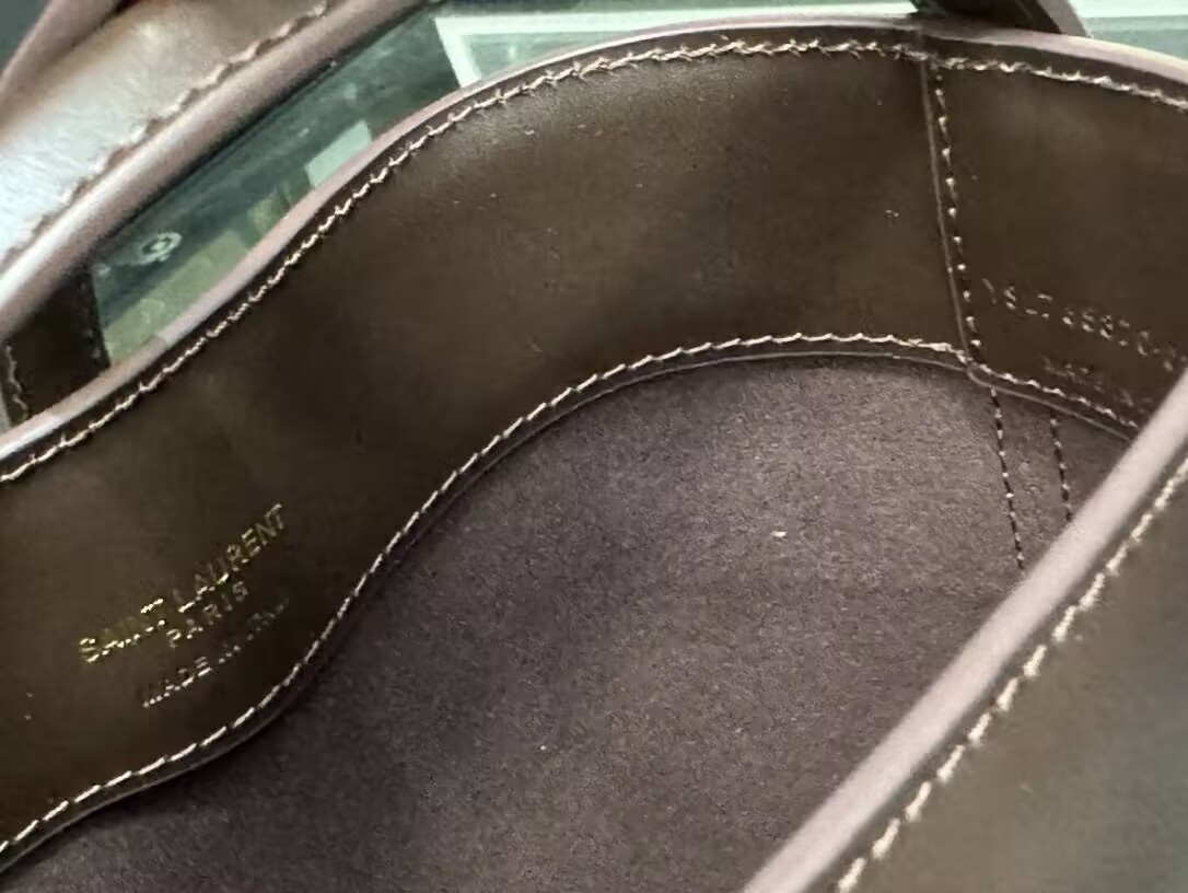 YSL LE 37 Mini (Shiny Leather) 15x13x6cm