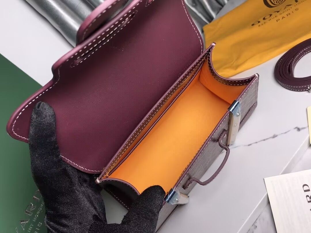 Goyard Saïgon Structuré Mini Bag 21x14x8.5cm